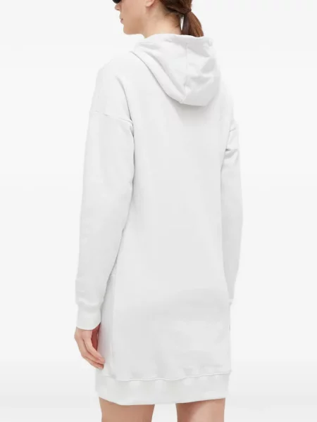 Rochie mini Helly Hansen cu glugă alb