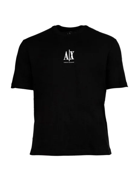 ARMANI EXCHANGE Tričko černá