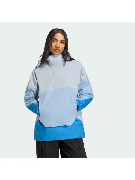 Větrovka Terrex Xploric Layer CLIMAPROOF modrá