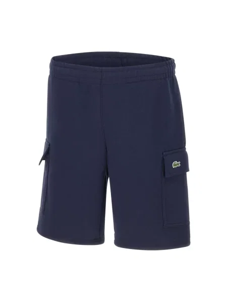 Spodenki sportowe Lacoste niebieskie