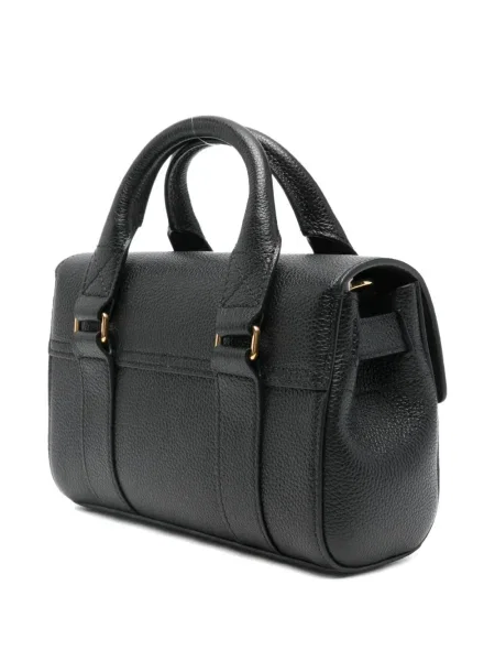 Geanta de piele Mulberry din piele negru
