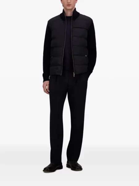 Cardigan Herno tricotate albastru