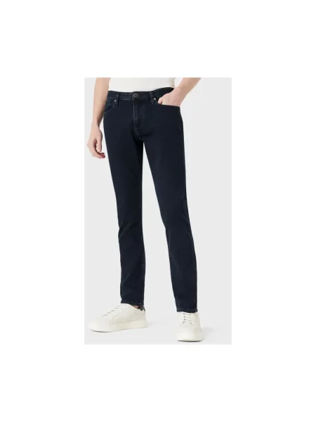 Jeansy Emporio Armani niebieskie