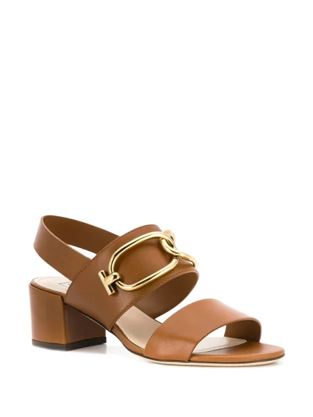 Σανδάλια Tod's με ανοιχτή μύτη καφέ