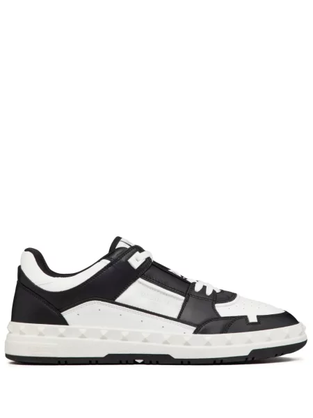 Sneakerși Valentino Garavani din piele alb