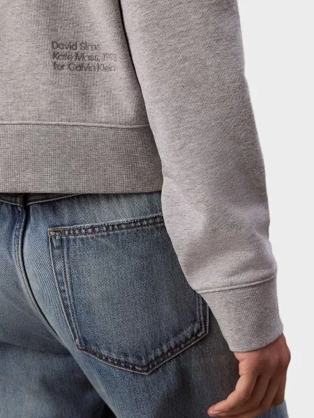 Класичний світшот Calvin Klein сірий