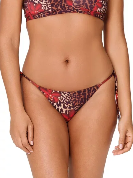 LingaDore Slip costum de baie / portocaliu închis / roșu intens / roşu închis bej