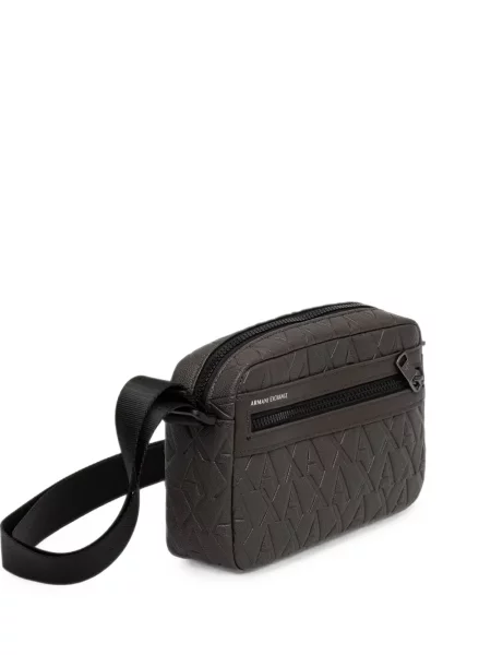 Geantă crossbody Armani Exchange maro