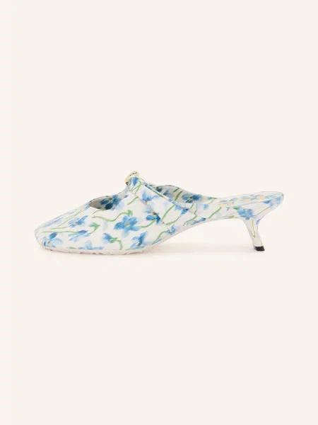 Loewe Mules Pebble bílá/ modrá bílé