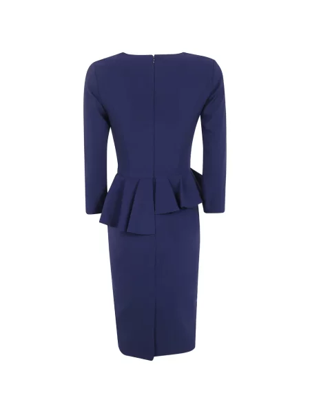 Ușor rochie midi Elisabetta Franchi albastru