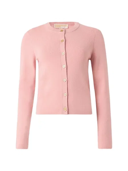 Cardigan Michael Kors de lână roz