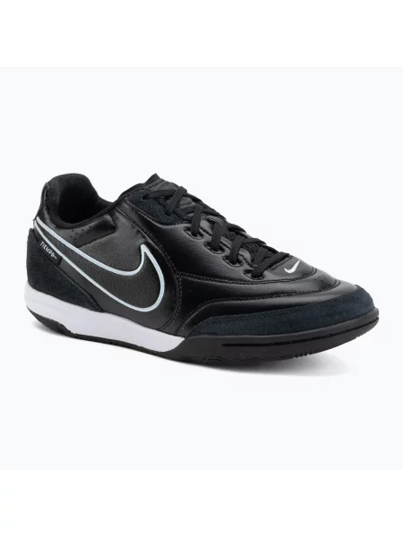 Încălțăminte de fotbal pentru bărbați Nike Streetgato black/ice blue/obsidian negru