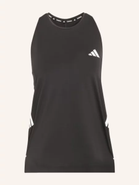 Top Adidas do biegania czarny