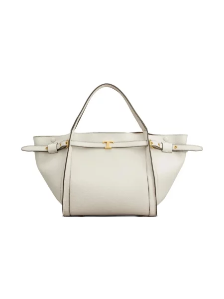 Shopperka Tod's skórzana biała