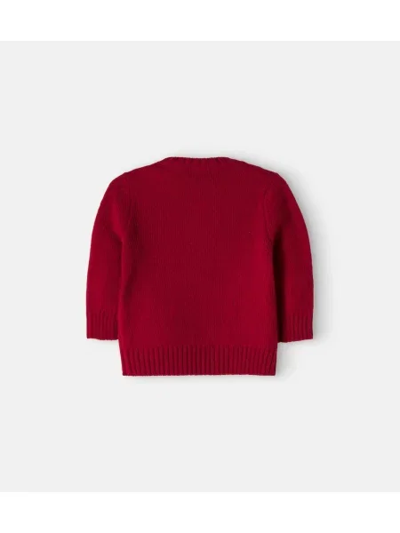 Gyerek szvetter Moncler Enfant piros