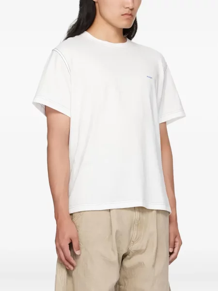 Tricou Khoki cu imagine alb