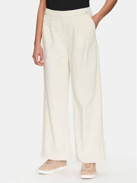 ONLY Spodnie materiałowe Stella Wide Leg beżowy