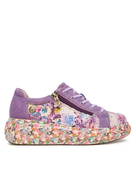 Sneakersy Laura Vita fioletowe