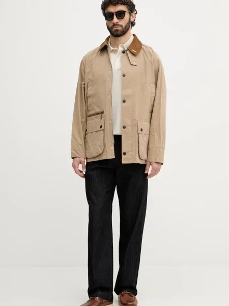Barbour Geacă Icons Bedale bej