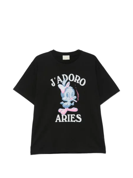 Tricou Aries cu imagine negru
