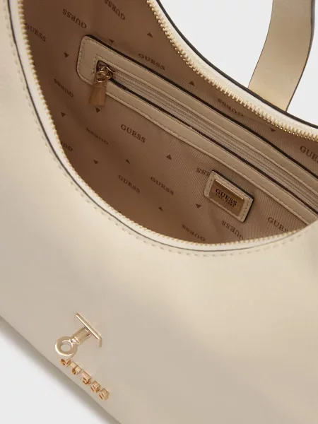 Сумка хобо Guess біла