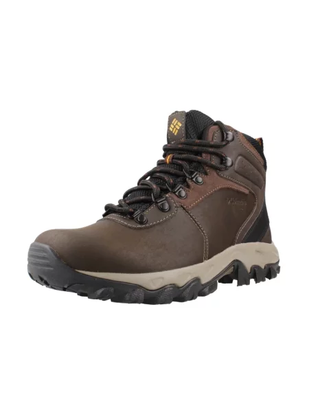 Buty trekkingowe Columbia skórzane trekkingowe wodoszczelne brązowe
