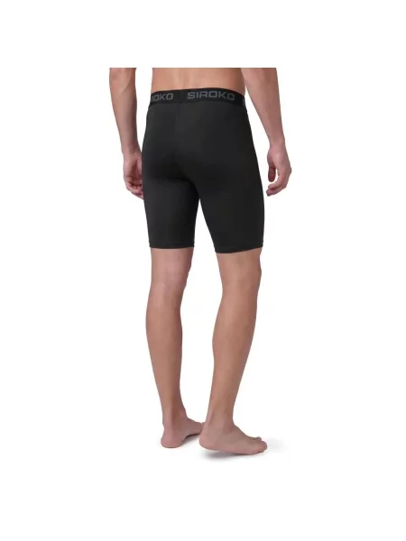 Spodenki sportowe Siroko Bshorts Black M czarne