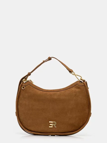 Ermanno Scervino torebka skórzana brązowy