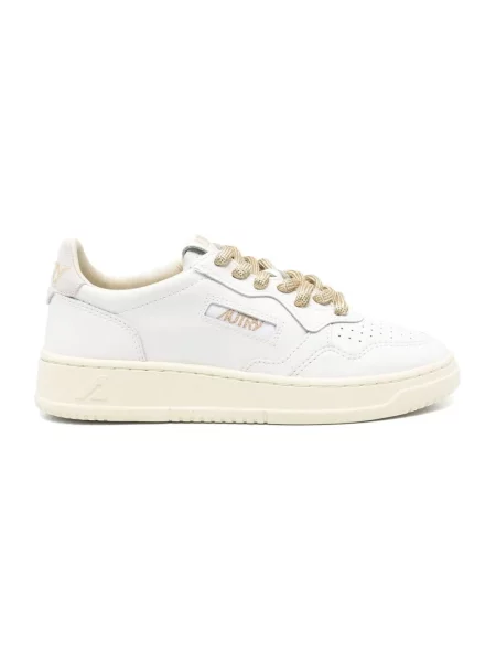 Sneakersy Autry skórzane białe
