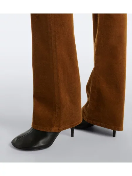 Pantaloni Frame de catifea cord maro