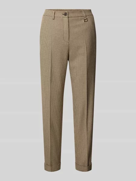 Spodnie do garnituru o kroju slim fit w kant model ‘PANTHEA’ Joop! beżowe