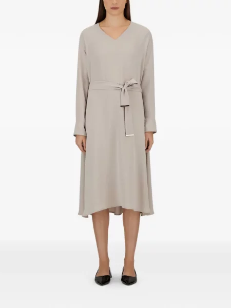 Rochie midi Herno cu decolteu în V