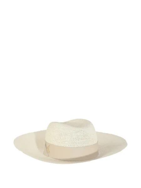 Pălărie Catarzi din piele alb
