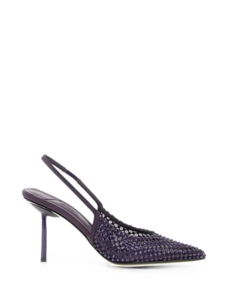 Pantofi cu toc Le Silla plasă violet