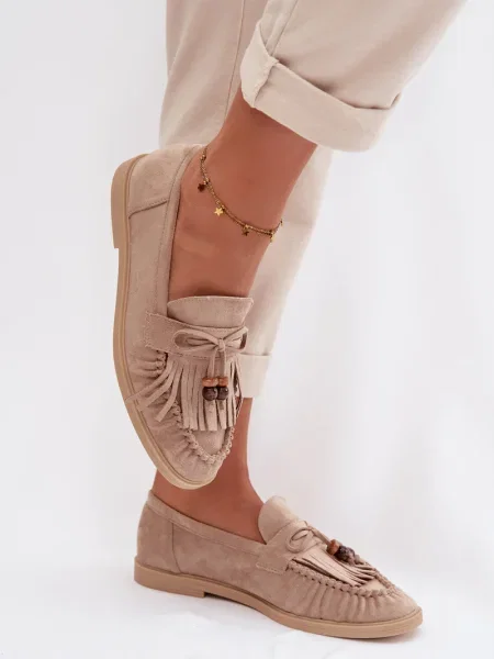 Mokasíny Boto s třásněmi