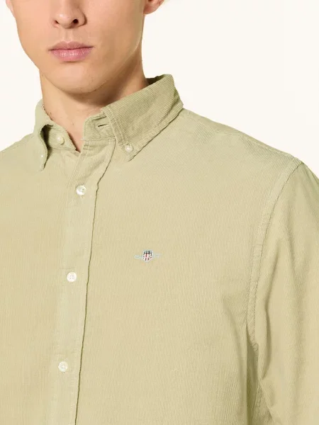 Gant Manšestrová Košile Regular Fit béžová