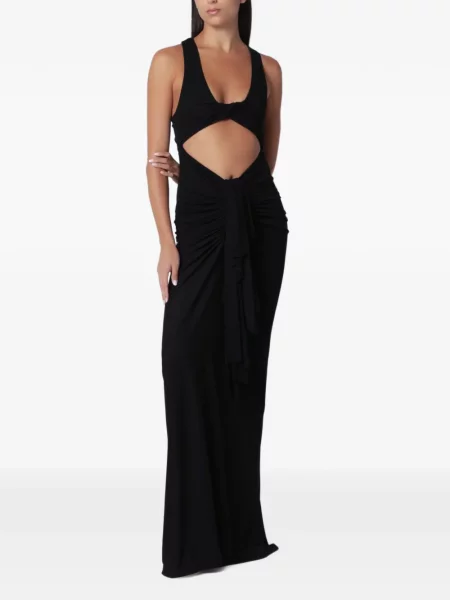 Rochie Christopher Esber drapată negru