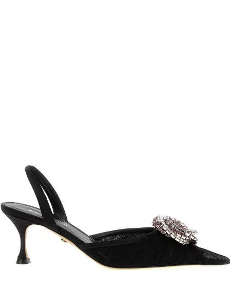 Pantofi cu toc Mach & Mach negru