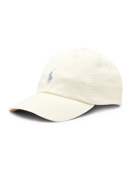 Καπέλο Jockey Polo Ralph Lauren Μπεζ μπλε
