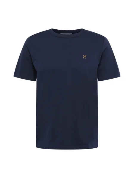 NOWADAYS Tricou bleumarin galben