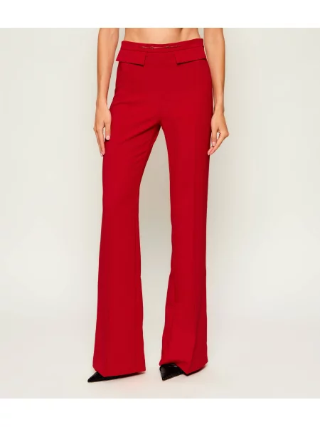 Elisabetta Franchi Pantaloni | flare fit roșu