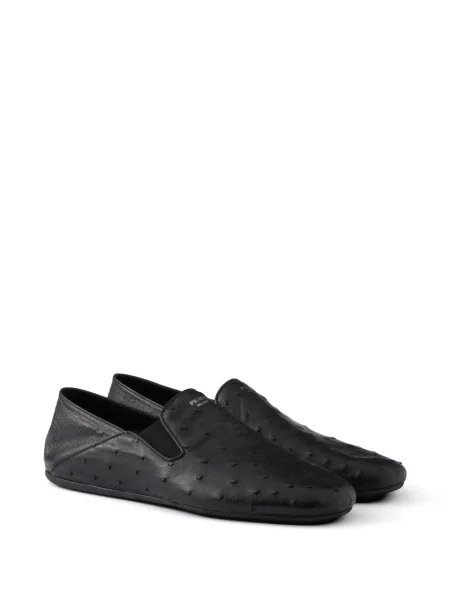 Pantofi loafer Prada din piele negru