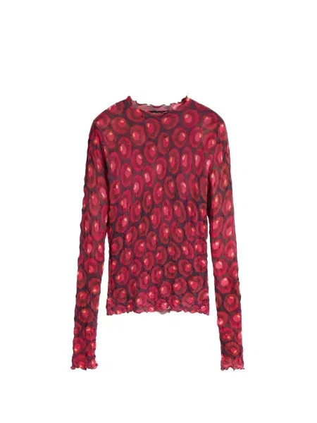 Desigual Pulóver földi szeder / sötét / merlot / bíbor narancssárga