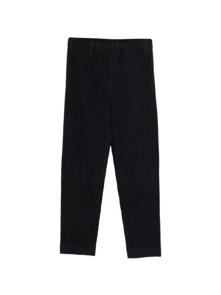 Plisirane hlače Homme Plissé Issey Miyake plava