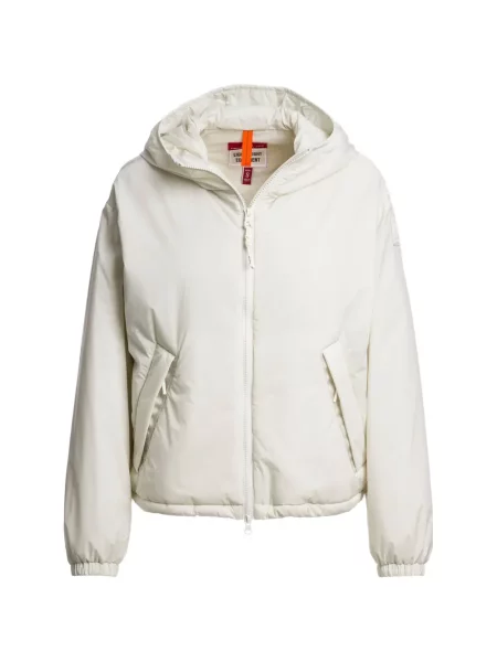 Geacă Parajumpers cu glugă alb