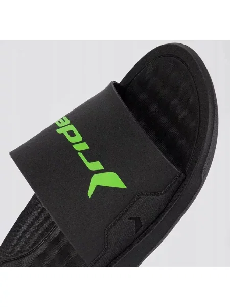 Klapki dla mężczyzn Rider STEP SLIDE czarne