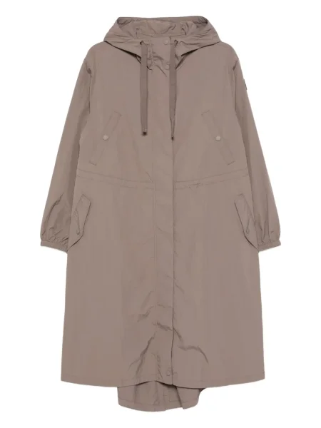 Palton Kenzo cu glugă maro