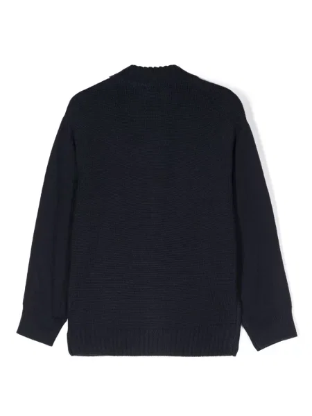 Sweter dziecięcy Emporio Armani niebieski