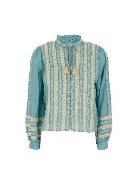 Koszula Sea Ny z nadrukiem niebieska