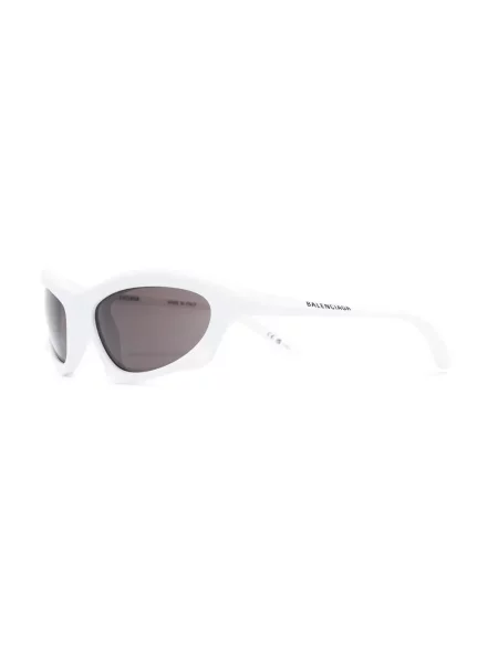 Saulės akiniai Balenciaga Eyewear balta